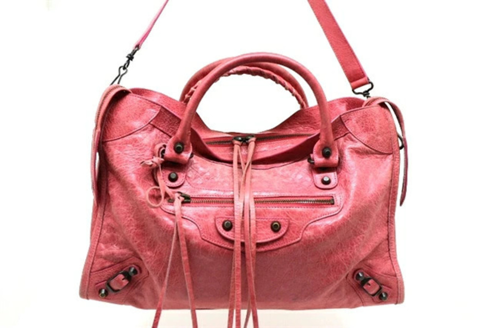 Balenciaga The City Shoulder Bag Leather